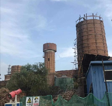 赤壁煙囪拆除施工中有幾種煙囪拆除方式