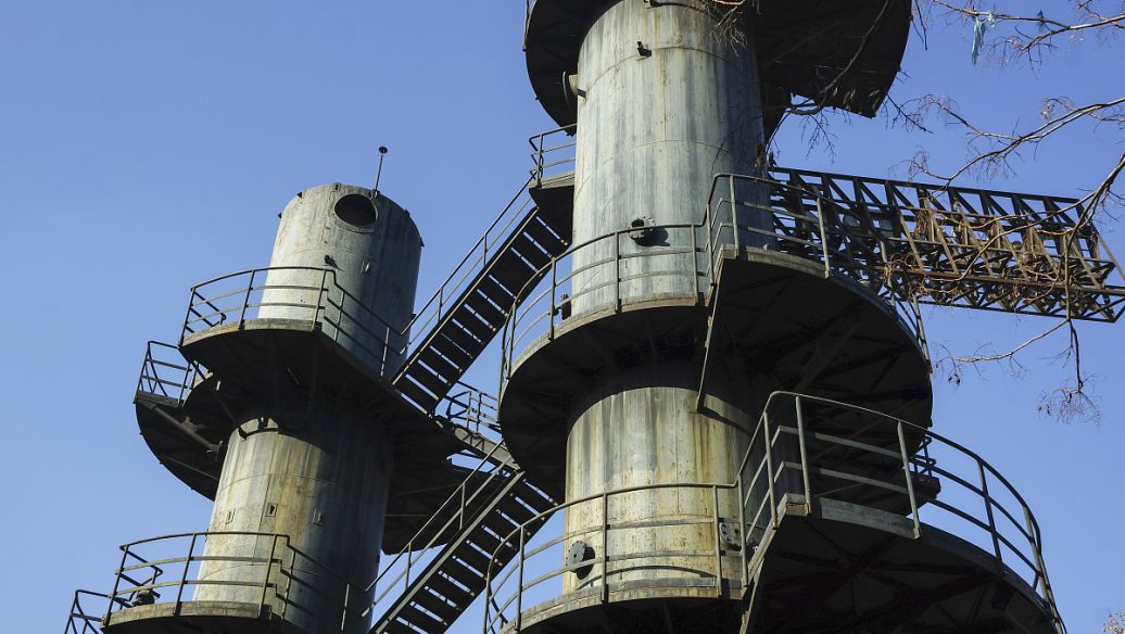 二支60m高麻石脫硫塔拆除施工方案