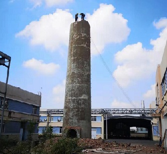 磚煙囪人工拆除施工安全保證措施