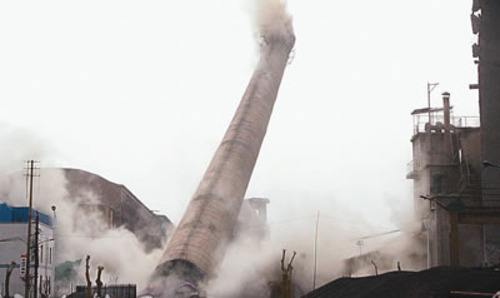 煙囪拆除安全施工要求及工序