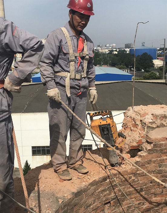 安康煙囪拆除方法與操作事項(xiàng)