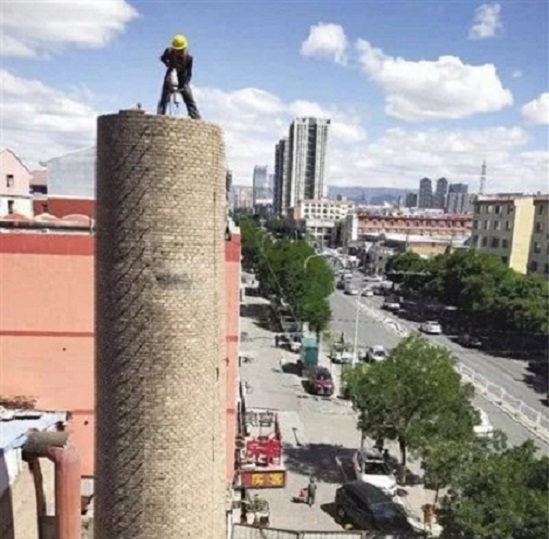 水泥煙囪拆除——具體施工方法