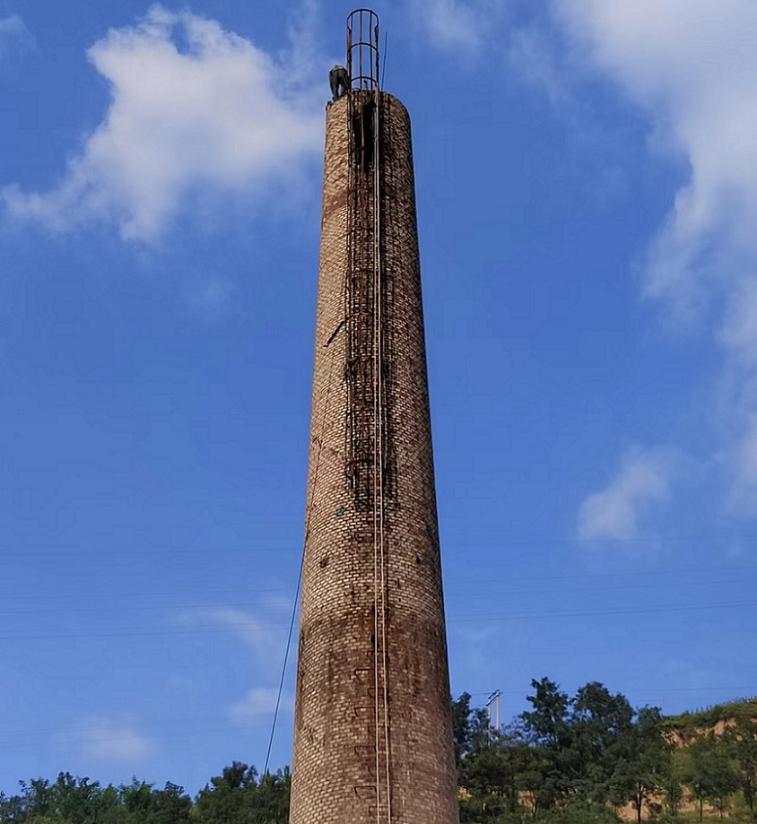 煙囪拆除施工技巧方法及安全保證措施