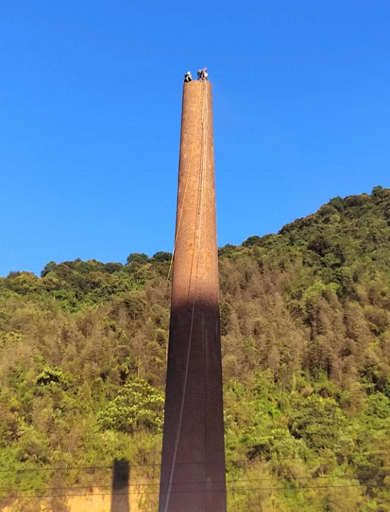 廢棄煙囪人工拆除的正確方法？