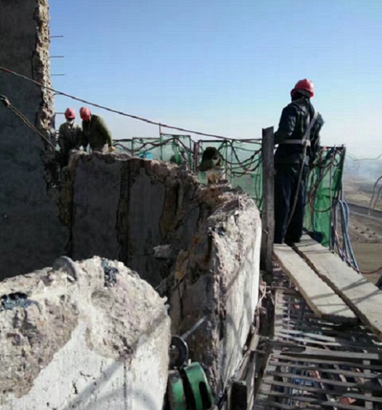 煙囪拆除-煙囪周圍空間小如何進行安全拆除？