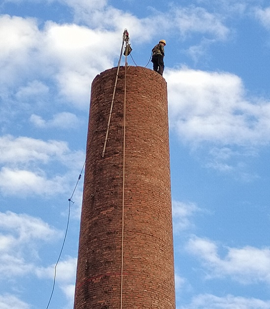 煙囪人工拆除有幾種辦法-操作-進行-施工