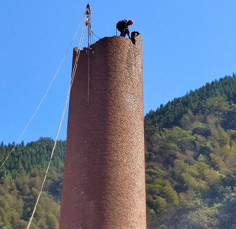 煙囪拆除公司介紹50m磚煙囪拆除施工方案