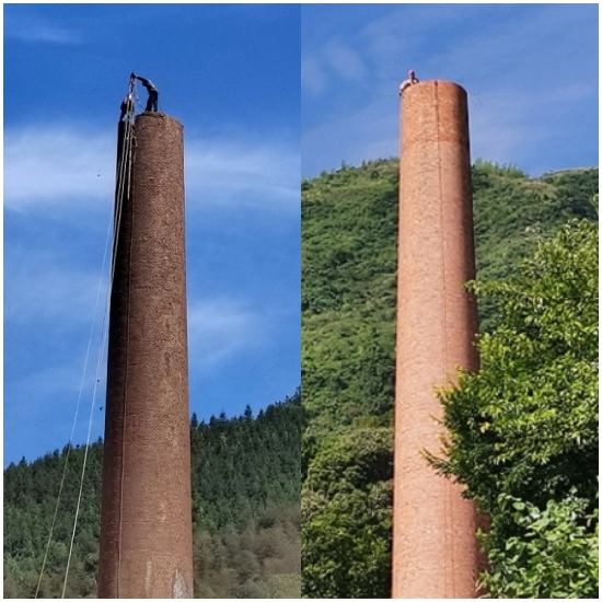 煙囪拆除公司：專業(yè)技術(shù)，實(shí)力見證，案例分享