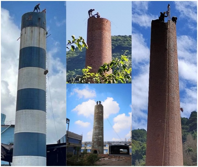 煙囪拆除公司:守護(hù)藍(lán)天,從煙筒拆除開始