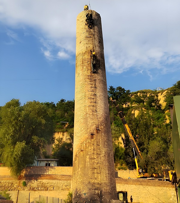煙囪拆除新選擇！無塵無污染，還你清新空間！